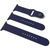 Ремінець Apple watch 42/44/45mm silicone midnight blue 25307 фото
