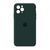 Silicone case Full camera iPhone 13 Pro Max forest green 47368 фото