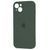 Silicone case Full camera iPhone 15 Pro Max cyprus green 34213 фото