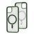 Силікон iPhone 15 MagSafe Matte Case green 35027 фото