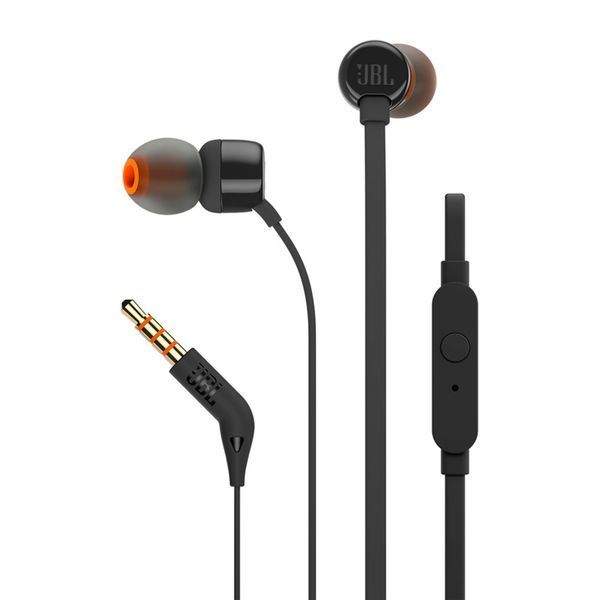 Навушники JBL T110 + мік black 41742 фото