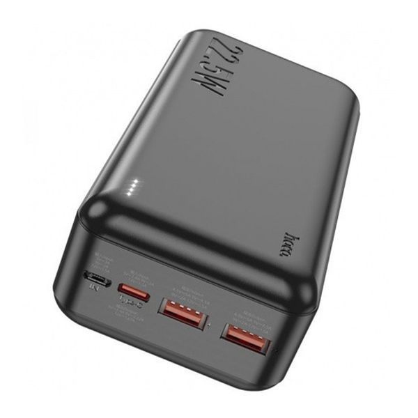 Power bank 30 000 mah Hoco J101B PD 20W+QC 3.0 22.5W Bipow black 35322 фото
