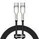 Cable Baseus Cafule Metal Type-C to Type-C 100W (2m) black 04279 фото 2