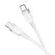 Cable Hoco Type-C to Type-C X109 60w 1m white 39672 фото 2