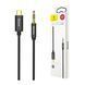 AUX Baseus Yiven 3.5 to Type C (1.2m) black 00465 фото 4