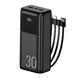 Power bank 30 000 mAh WUW-TUGII Y31 2.1mah LED Lamp Display+cable black 45759 фото 2