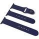 Ремінець Apple watch 38/40/41/SE silicone midnight blue 34209 фото 2