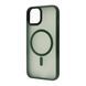 Силікон iPhone 15 MagSafe Matte Case green 35027 фото 2