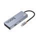 Type-C HUB Hoco HB50 5in1 (HDTV+PDF+3 USB3.0) grey 43149 фото 4