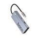 Type-C HUB Hoco HB50 5in1 (HDTV+PDF+3 USB3.0) grey 43149 фото 3