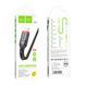 USB Cable Hoco Lightning X59 2.4A 2m black 34733 фото 4
