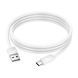 USB Cable Hoco Type-C X114 3A 1m white 46990 фото 2