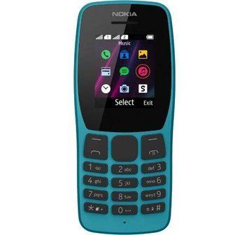 Телефон Nokia 110 2019 Blue UA 20775 фото