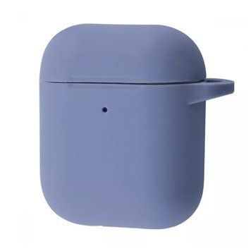 Чохол Silicone Case на AirPods 1/2 lavender gray 19585 фото