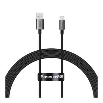 Кабель Baseus Superior Series Fast Charging Data Type-C 100W (2m) black 18719 фото