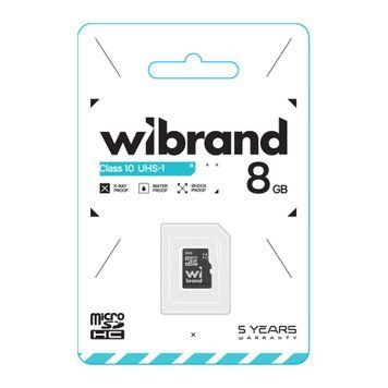 MicroSD 8GB Wibrand Class 10 UA 12603 фото