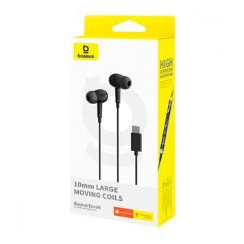 Навушники Baseus Encok CZ18 Type-C black 47186 фото