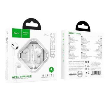 Навушники Bluetooth Hoco M1 Max Lightning white 30687 фото