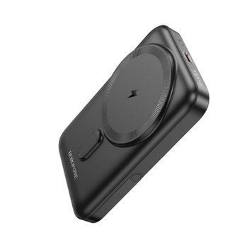 Power bank 10 000 mah Borofone BJ51A Kody PD20W magnetic black 00661 фото
