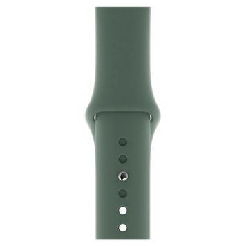 Ремінець Apple watch 38/40/41/SE silicone pine green 34347 фото
