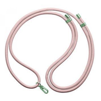 Ремiнець-стрічка з карабiном для смартфона pink sand 04546 фото