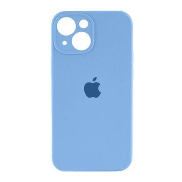 Silicone case Full camera iPhone 14 Pro cornflower 46892 фото