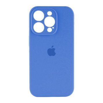Silicone case Full camera iPhone 15 Pro royal blue 34986 фото