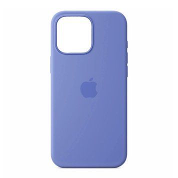 Silicone case iPhone 16 Pro with MagSafe periwinkle 42114 фото