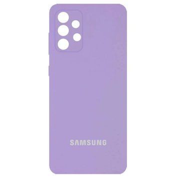 Silicone cover wave Samsung S23 light purple 32637 фото