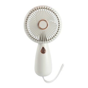 Вентилятор з акумулятором ZB103 white 38510 фото