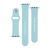 Ремінець Apple watch 38/40/41/SE silicone marine green 32130 фото