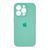 Silicone case Full Camera iPhone 13 turquoise 34998 фото