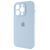 Silicone case Full camera iPhone 15 Pro Max lilac cream 34390 фото