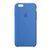 Silicone case iPhone 6/6S blue 06751 фото