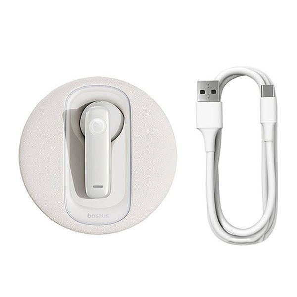 Гарнітура Baseus CM10 white 35738 фото