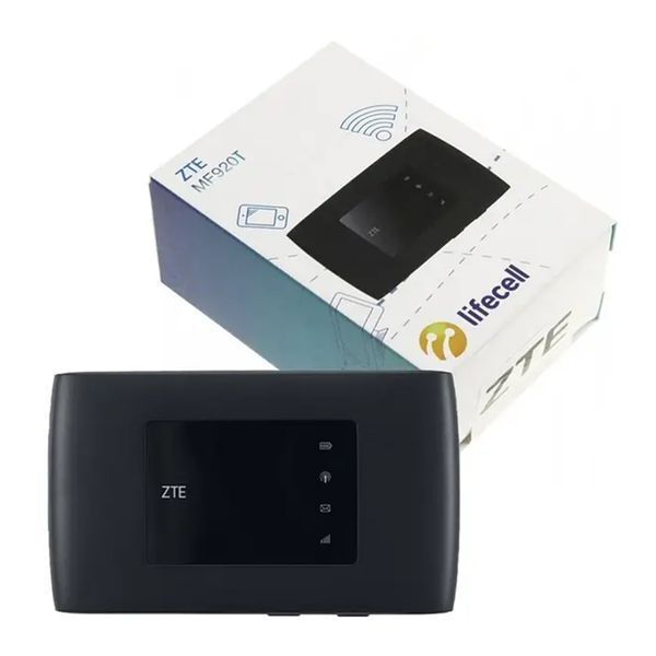 Мобільний Wi-Fi модем ZTE MF920T 4G+ СП Lifecell Домашній інтернет з 1- місяцем абон 275 UA 27399 фото