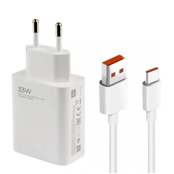 МЗП Xiaomi 33W Charging Combo (Type-A) + кабель USB-C UA 40153 фото