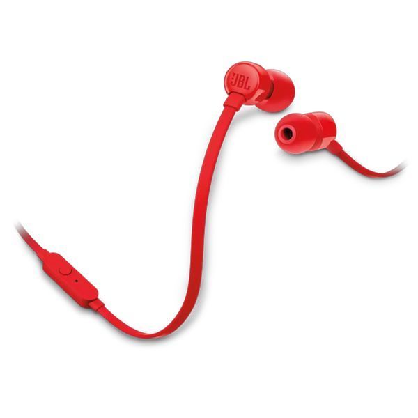 Навушники JBL T110 + мік red 41743 фото