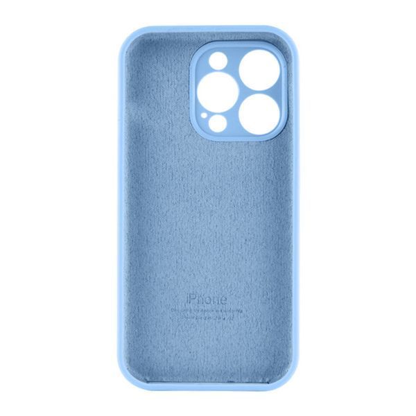 Silicone case Full camera iPhone 17 Pro Max cornflower 44856 фото