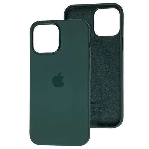 Silicone case Full iPhone 14 cyprus green 29474 фото