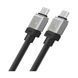 Кабель Baseus CoolPlay Series Type-C to Type-C 100W (1m) black 08426 фото 2