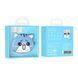 Навушники AirPods Pro Hoco EW48 white + case cat blue 33555 фото 1