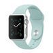 Ремінець Apple watch 38/40/41/SE silicone marine green 32130 фото 2