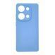 Silicone cover Full Xiaomi RedMi Note 13 Pro 5G neon blue 35225 фото 1