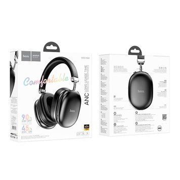 Навушники Big Bluetooth Hoco Apple AirPods W35 MAX ANC black 46053 фото