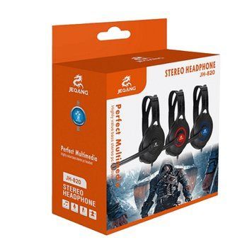 Навушники для комп'ютера JEQANG JH-820 black 40058 фото