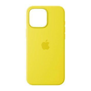 Silicone case Full camera iPhone 13 yellow 40459 фото