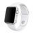 Ремінець Apple watch 38/40/41/SE silicone white 21804 фото