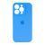 Silicone case Full camera iPhone 15 Pro Max bright blue 41264 фото