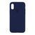Silicone case Full iPhone Xr deep navy 25555 фото